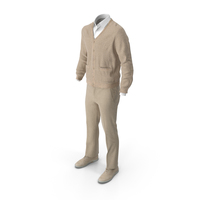 Men's Pants Waistcoat Shirt Shoes Yellow PNG & PSD Images