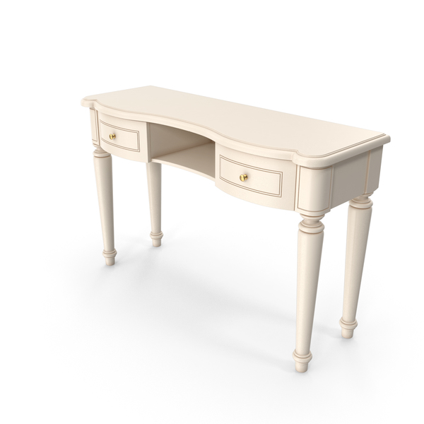 Camelgroup Siena Avorio Vanity Table PNG & PSD Images