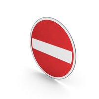 Road Sign Do Not Enter PNG & PSD Images