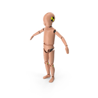 Child Crash Test Dummy T-Pose PNG & PSD Images
