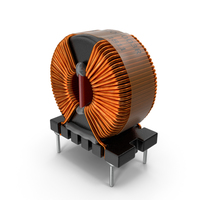 Common Mode Choke Filter Inductor PNG & PSD Images