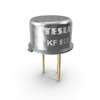 Tesla KF517 PNP Silicon Planar Transistor PNG & PSD Images