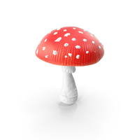 Big Amanita Mushroom PNG & PSD Images