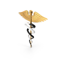 Caduceus Medical Symbol PNG & PSD Images