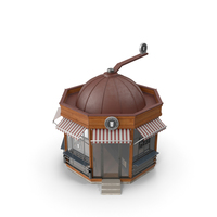 Coffee Shop Building PNG & PSD Images