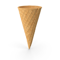 Empty Ice Cream Cone PNG & PSD Images