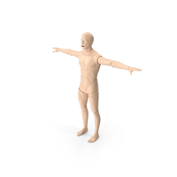 First Aid Training Manikin T-Pose PNG & PSD Images