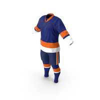 Hockey Clothes Blue PNG & PSD Images