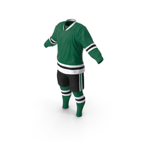 Hockey Clothes Green PNG & PSD Images