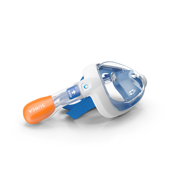 Lying Tribord Subea Easybreath Full Face Snorkel Mask PNG & PSD Images