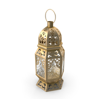 Metal Moroccan Lantern PNG & PSD Images