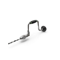 Old Hand Brace Drill Generic PNG & PSD Images