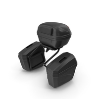 Pair Side Luggage Case Saddlebags PNG & PSD Images