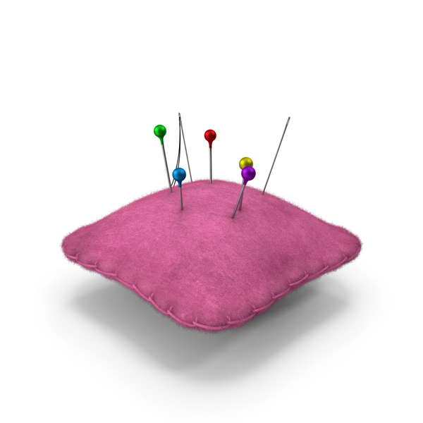Pin Cushion with Fur PNG & PSD Images