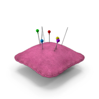 Pin Cushion with Fur PNG & PSD Images