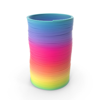 Rainbow Toy Spring PNG & PSD Images