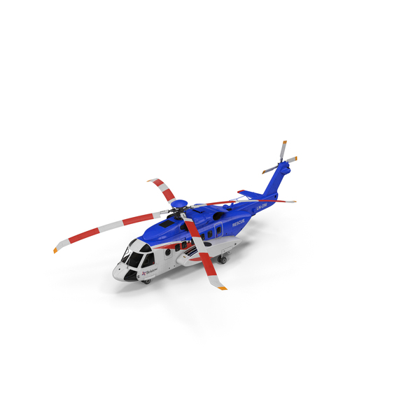 Sikorsky S-92民用直升机PNG和PSD图像