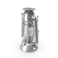 Stainless Steel Kerosene Lamp PNG & PSD Images