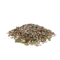 Pile of Mixed Healthy Seeds PNG & PSD Images