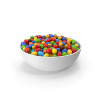 Colored Peanuts In Bowl PNG & PSD Images