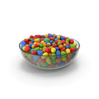 Chocolate Peanuts In Glass Bowl PNG & PSD Images