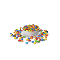 Peanuts Candy In Bowl PNG & PSD Images