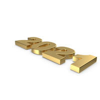 2021 Gold Symbol PNG & PSD Images