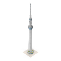 Tokyo Skytree Broadcasting Tower PNG & PSD Images