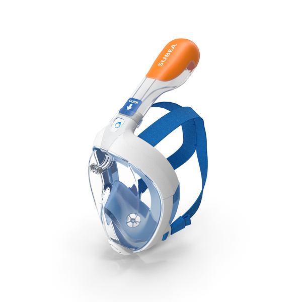 Tribord Subea Easybreath Full Face Snorkel Mask PNG & PSD Images