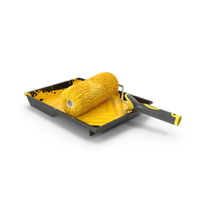 Used Stanley Paint Roller Kit PNG & PSD Images