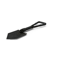 Used US GI Military Entrenching Shovel PNG & PSD Images