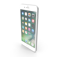 Apple iPhone 7 Plus Silver PNG & PSD Images