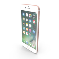 Apple iPhone 7 Rose Gold PNG & PSD Images