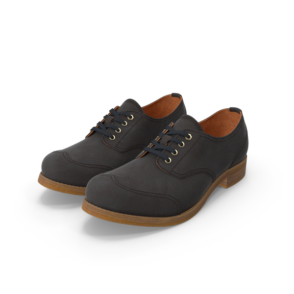 Oxford Black Shoes PNG & PSD Images