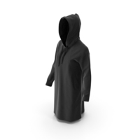 Women's Hoody Black PNG & PSD Images