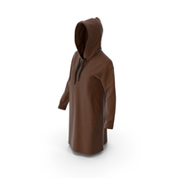 Women's Hoody Brown PNG & PSD Images