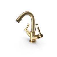 Gold Kitchen Faucet PNG & PSD Images