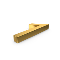 Gold Number 1 PNG & PSD Images