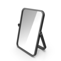 Black Double Sided Makeup Mirror PNG & PSD Images