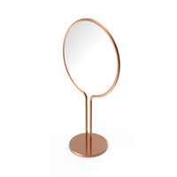 Copper Dressing Table Mirror PNG & PSD Images