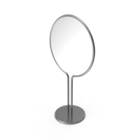Silver Dressing Table Mirror PNG & PSD Images
