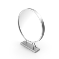Silver Standing Mirror PNG & PSD Images