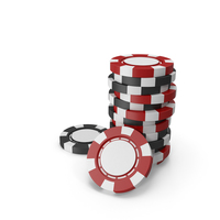 Red and Black Empty Chips for Casino PNG & PSD Images