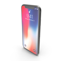 Apple iPhone X Space Gray PNG & PSD Images