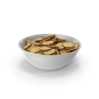 Bowl with Octagon Crackers with Seasoning PNG & PSD Images