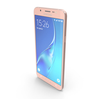 Samsung Galaxy J7 2016 Rose Gold PNG & PSD Images