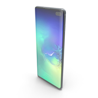 Samsung Galaxy S10 Plus Prism Green PNG & PSD Images