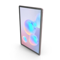 Samsung Galaxy Tab S6 Rose Blush with Pen PNG & PSD Images