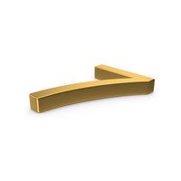 Number 7 Gold PNG & PSD Images