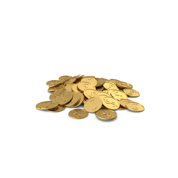 Download Gold Coin Lay Clean PNG Images & PSDs for Download | PixelSquid - S11354646B